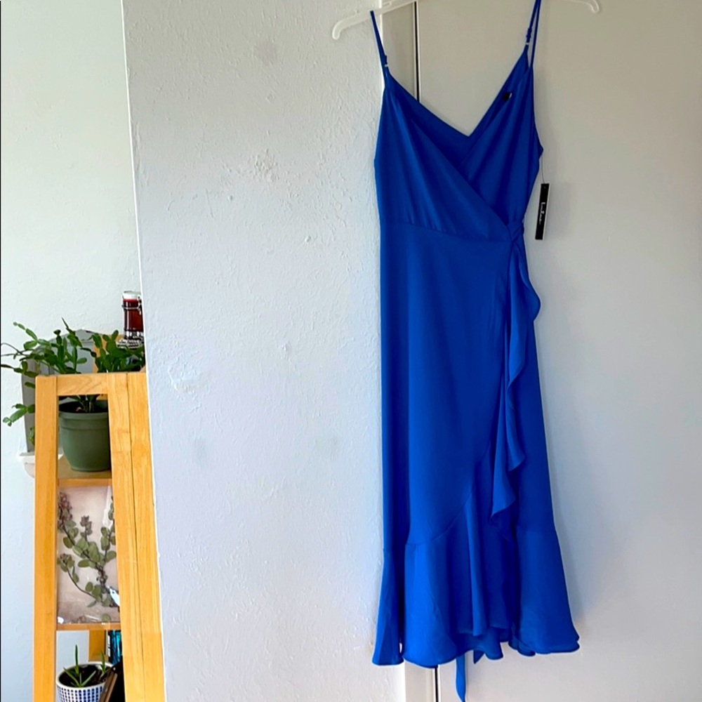 Lulu’s Midi Wrap Dress